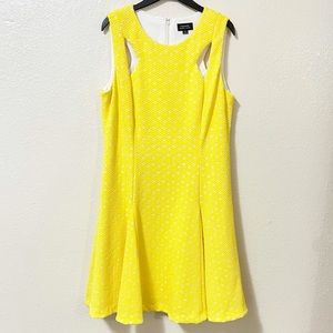 Pre-loved! TAHARI ASL Yellow Dress!
